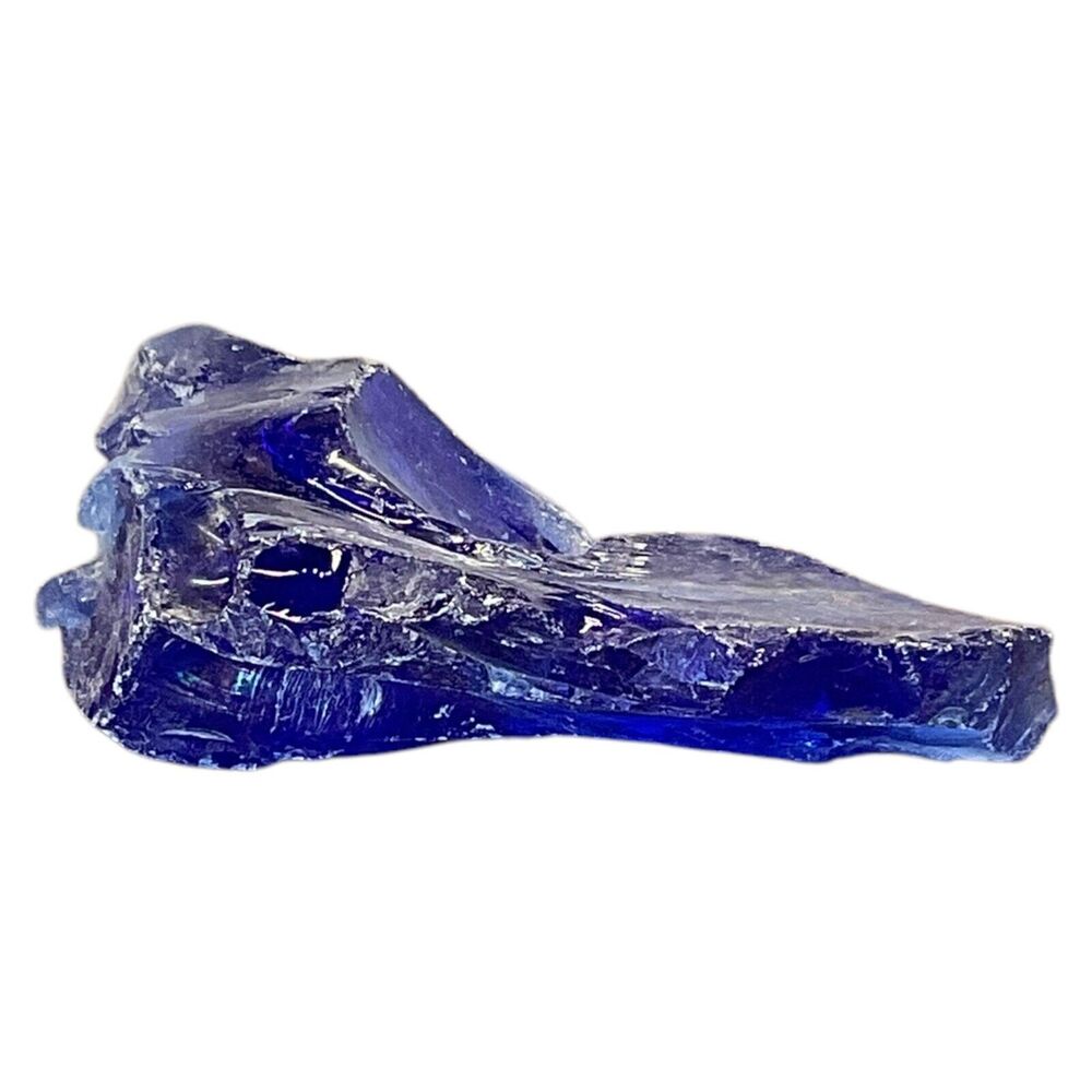 Cobalt Translucent Art Glass Cullet Slag Glass‎ #5L27